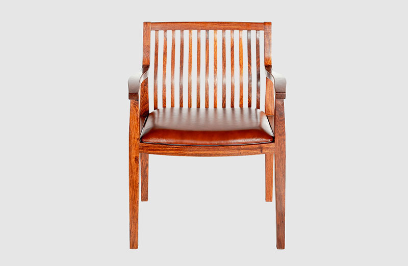 顺德中式实木大方椅家具效果图